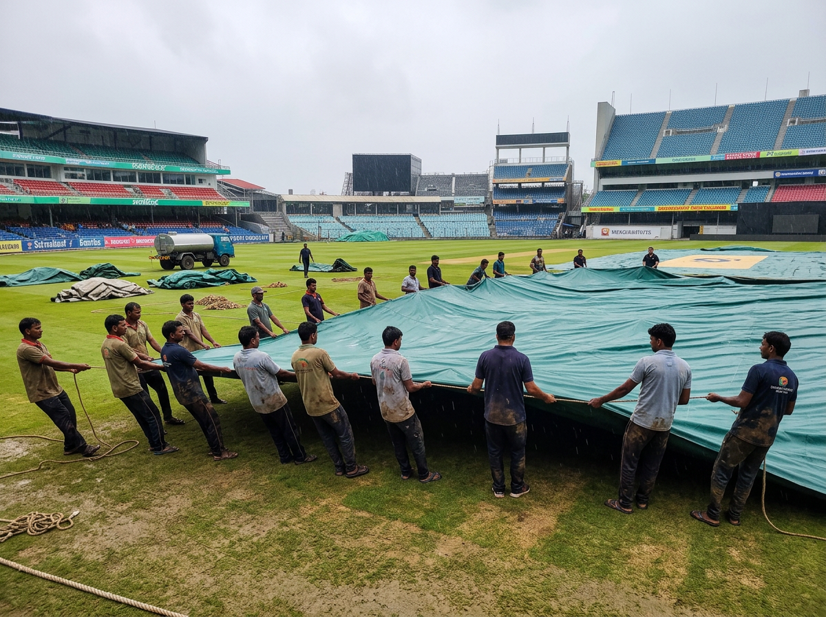 Cricket Pitch Covers — Heavy PVC pitch & ground covers for BCCI-grade stadiums and academies.