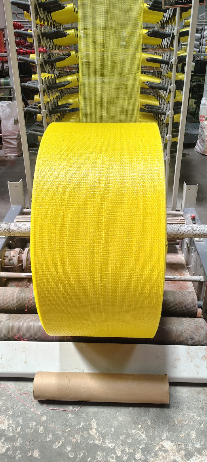 Tarpaulin and packaging manufacturing at our facility